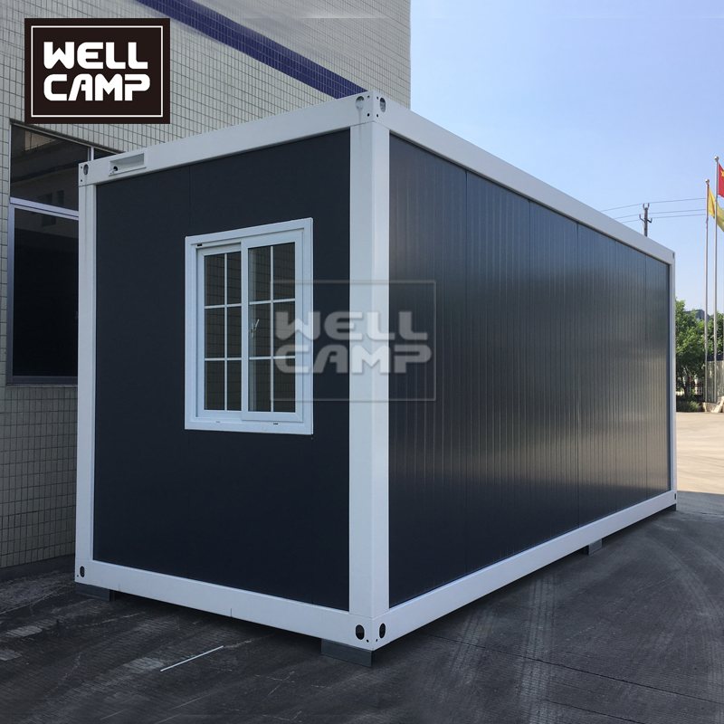 WELLCAMP 2019 newest design flat pack Container house modular container office labor camp accommodation