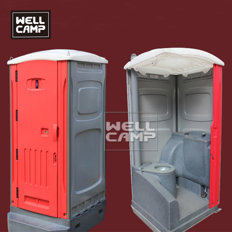 Public toilet cabins low cost algeria plastic portable chemical toilet camping